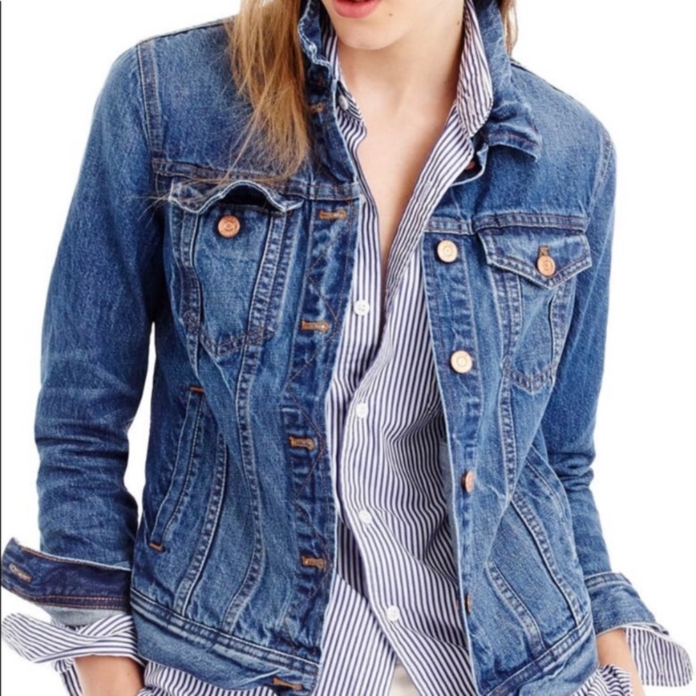 J. Crew Indigo Denim Jacket